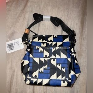 New With Tags Orla Kiely Ranger Crossbody Bag in Sapphire
